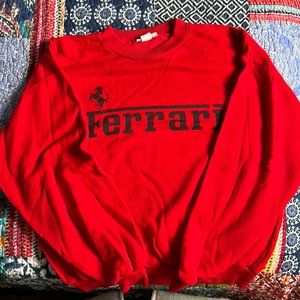 Ferrari sweater 52/54 Italian size, Large USA size